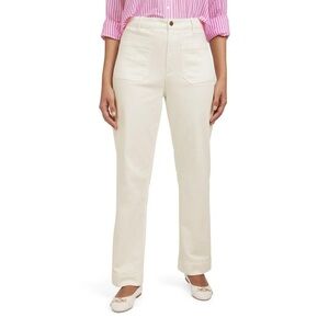 Chaps White Front Pocket Jeans Size 18